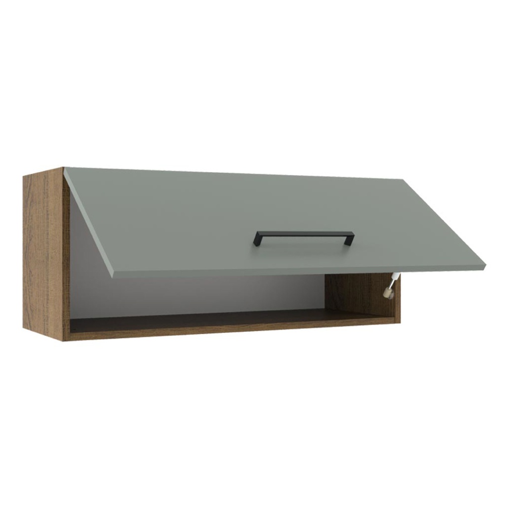 Aéreo cocina Agata gris 1 puerta 80cm