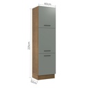 Despensa Agata gris 60cm