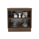 Base cocina Stella blanco 2 puertas 80cm
