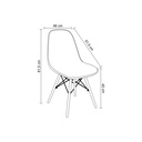 Silla Eiffel Negra
