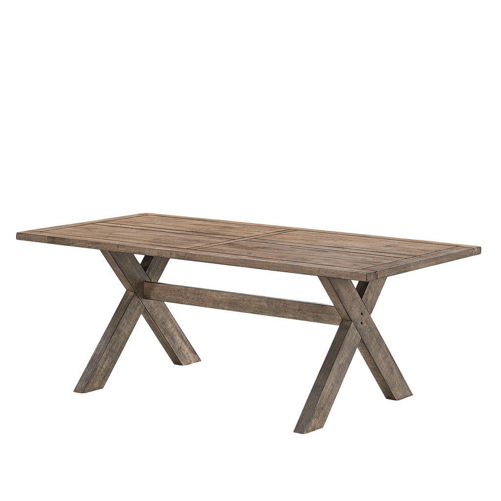 Juego comedor 6 sillas Rustic Hevea