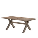 Juego comedor 6 sillas Rustic Hevea