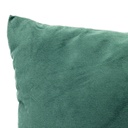 Cojín velvet verde oscuro 30x50cm