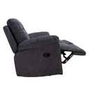 Sofá reclinable 2 cuerpos Small grafito