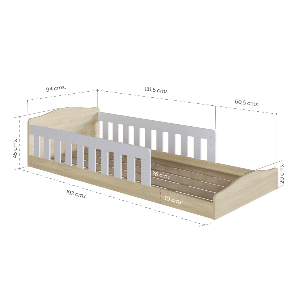 Cama Montessori 190x90cm