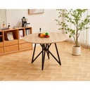 Mesa comedor redonda Vigo 120cm