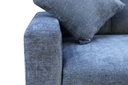 Sofá cama 3 cuerpos James azul