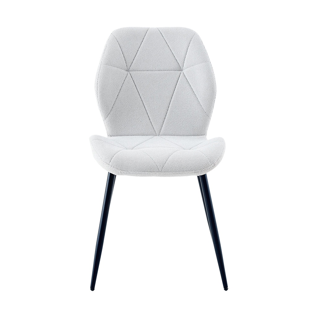 Silla comedor Aziza gris claro