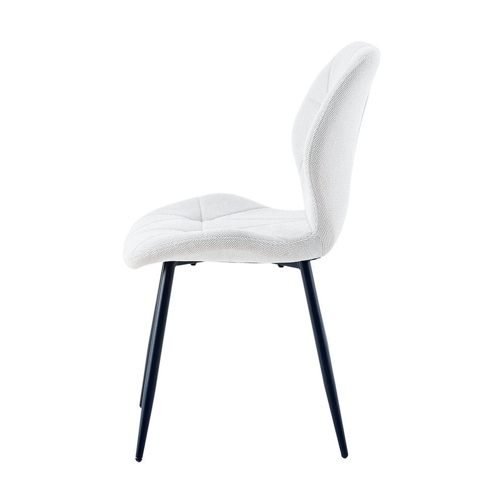 Silla comedor Aziza gris claro