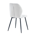 Silla comedor Aziza gris claro