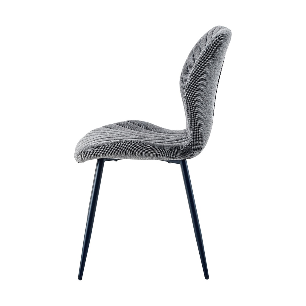 Silla comedor Maibe gris oscuro
