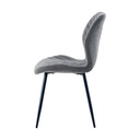 Silla comedor Maibe gris oscuro