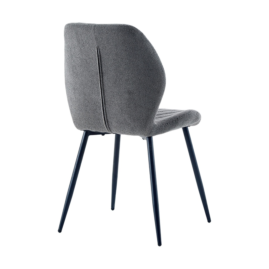 Silla comedor Maibe gris oscuro