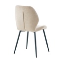 Silla comedor Sabah crema