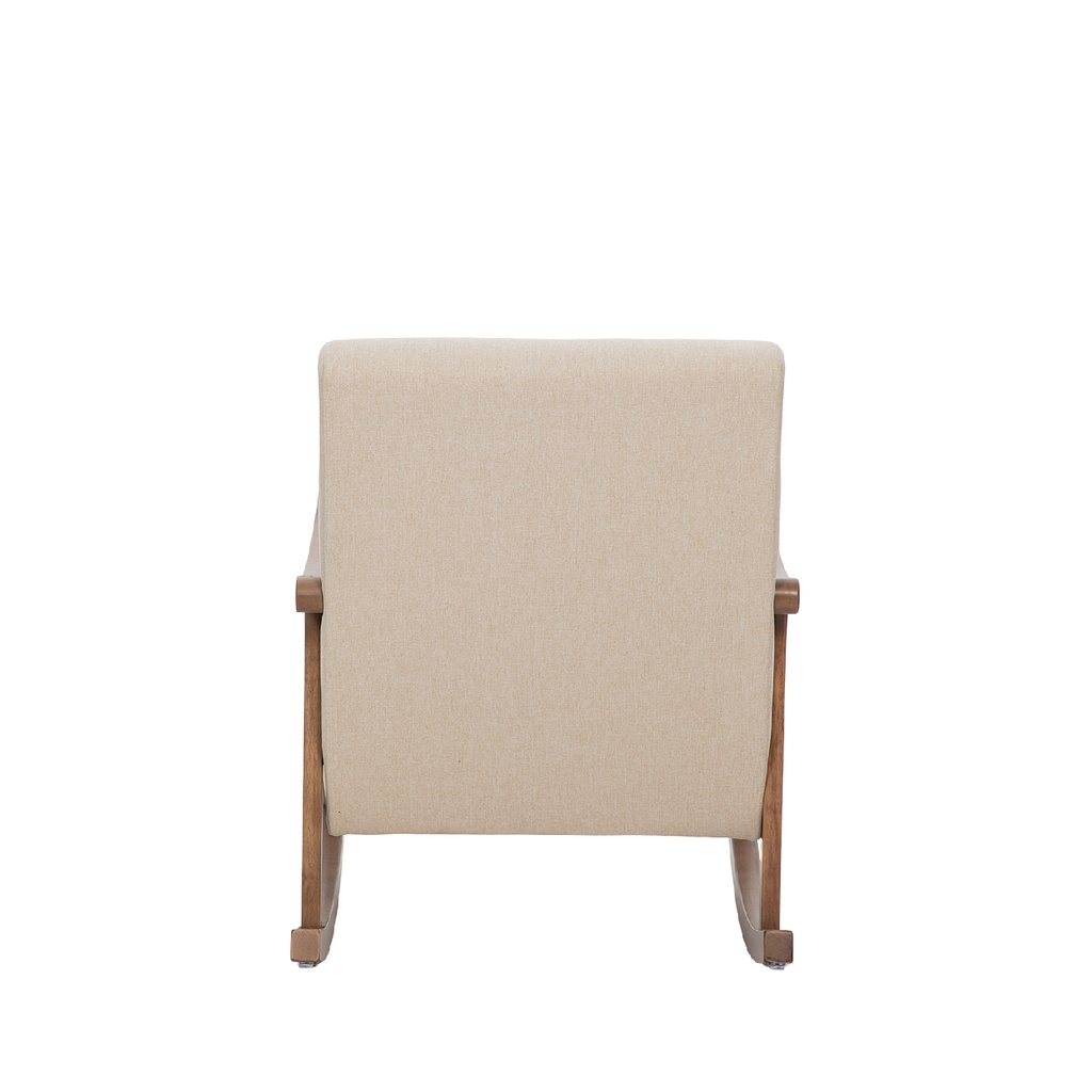 Silla mecedora Jane beige