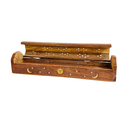 Porta Incienso Baul Madera 30x5,5x6,5cm
