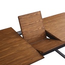 Mesa comedor extensible Shelton café