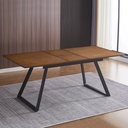 Mesa comedor extensible Shelton café
