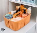 Canasto organizador plástico 22,3x31,2x15,5cm