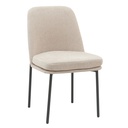Silla comedor Gaia beige