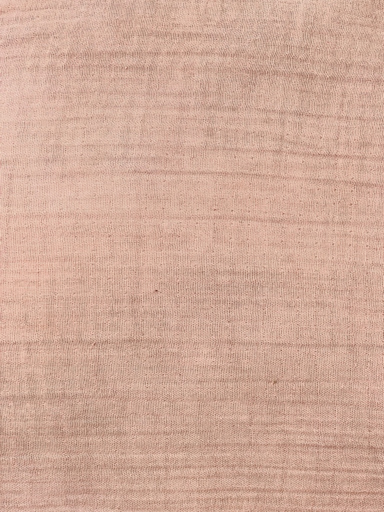 Cojín gasa algodón rosa 45x100