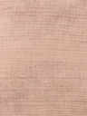 Cojín gasa algodón rosa 45x100