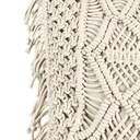 Cojín macrame crudo 45x45cm