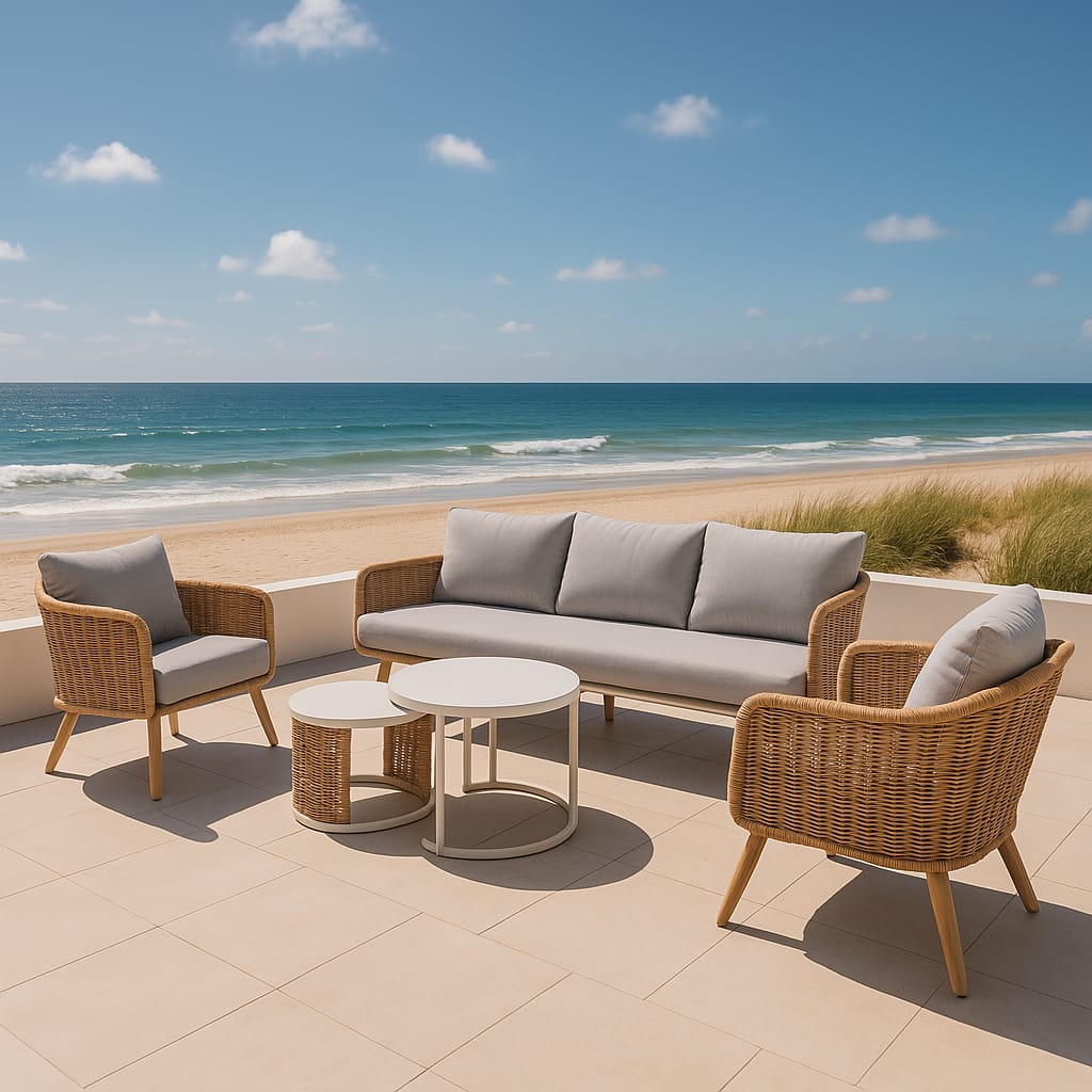 Juego living terraza Florence 3-1-1