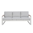 Juego living terraza Elgin champagne 3-1-1-1