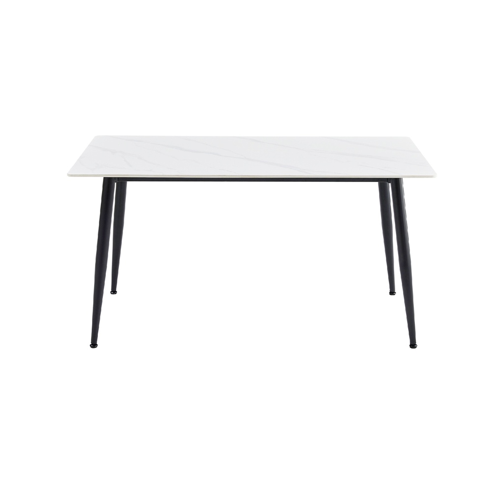 Mesa comedor 4 puestos Khissa blanco