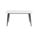Mesa comedor 4 puestos Khissa blanco