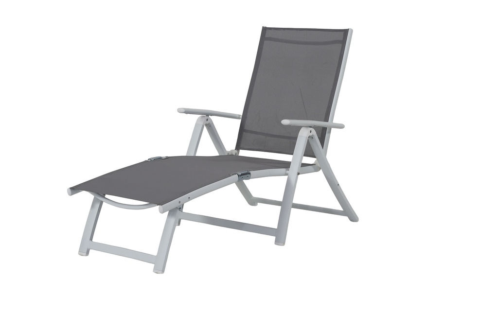Reposera blanca 178x61,5x65cm