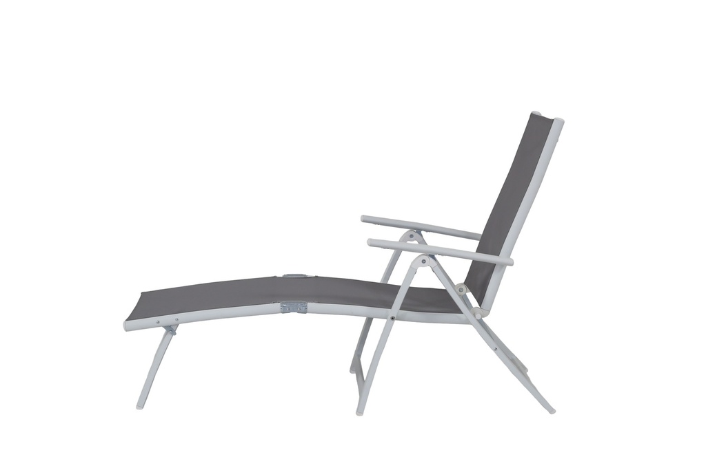 Reposera blanca 178x61,5x65cm