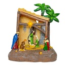 Pesebre con luz y sonido 23cm