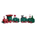 Adorno tren navideño 19,5cm