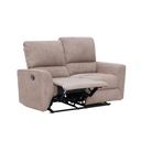 Sofá reclinable 2 cuerpos Alaska beige
