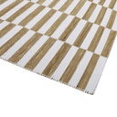 Alfombra 200x300cm Rila blanco/beige