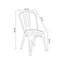 Silla Iron Negra