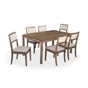 Juego Comedor 6 Sillas Iris