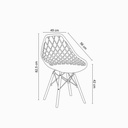 Silla Cloe Negra