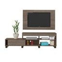 Rack de TV con Panel Ever