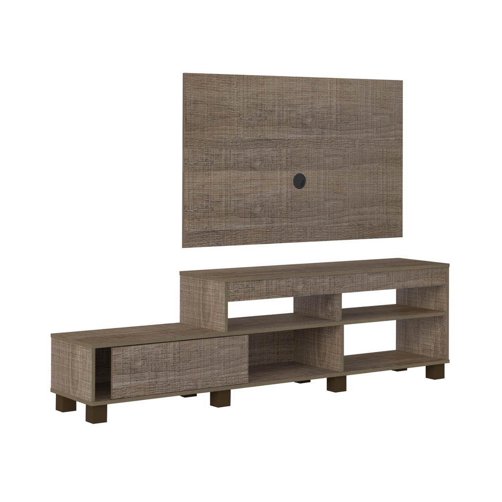 Rack de TV con Panel Ever