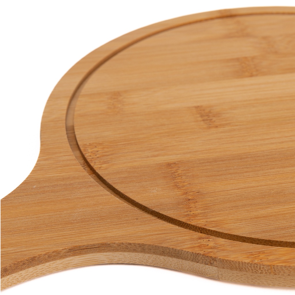 Tabla de Aperitivo Redonda Bambú 36cm