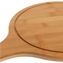 Tabla de Aperitivo Redonda Bambú 36cm