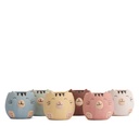 Macetero Gato Colores Surtidos 8,7cm
