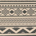 Alfombra Negra y Gris 120X180cm
