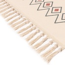 Alfombra Etnica Beige 120X180cm