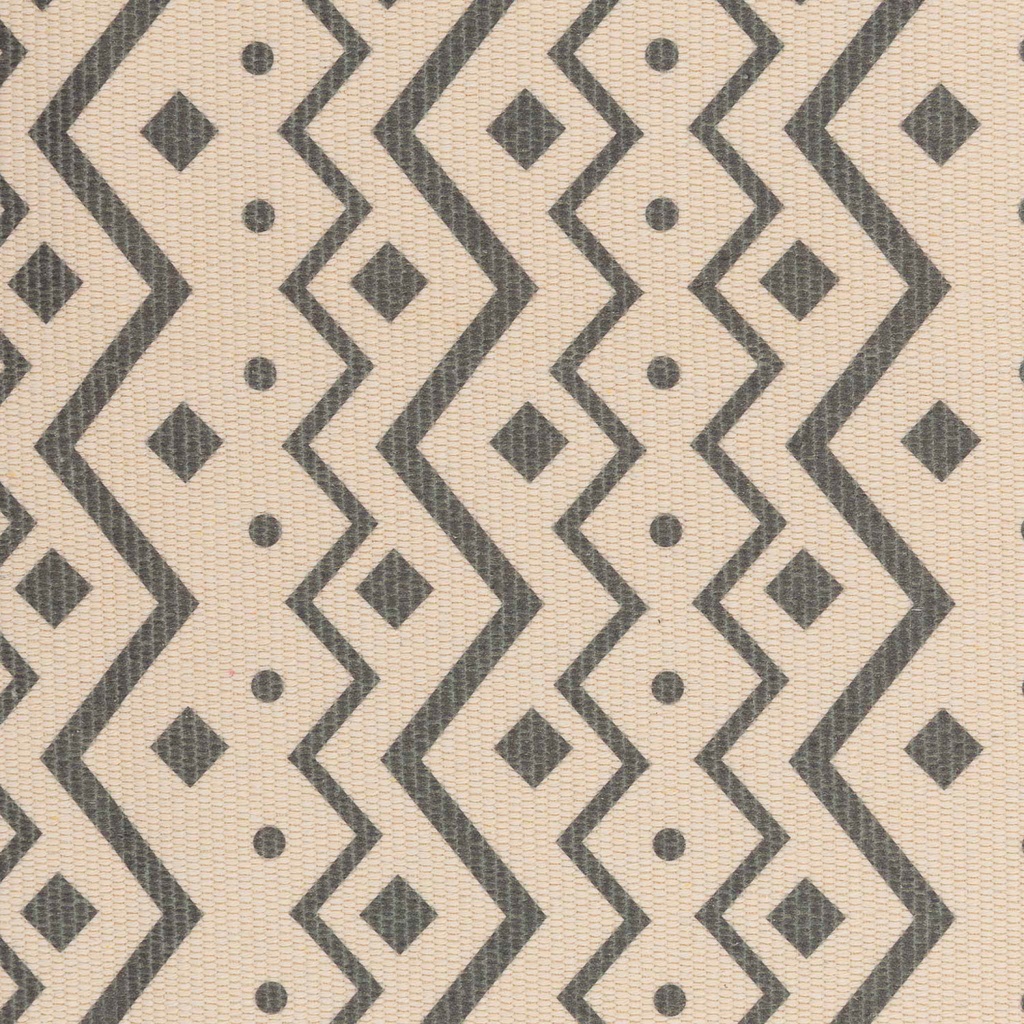 Bajada de Cama Etnica Blanca 60X90cm