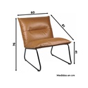 Poltrona Eco Cuero Beatrice