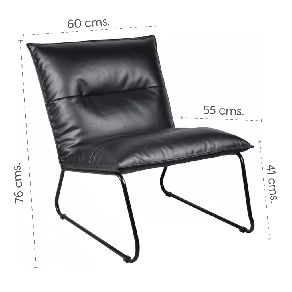 Poltrona Eco Cuero Beatrice